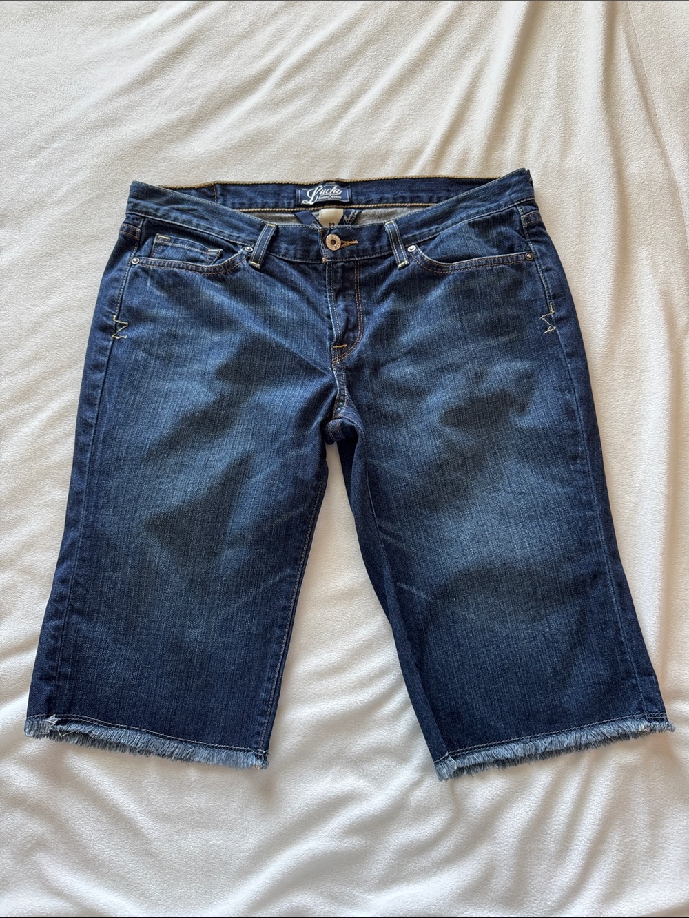 Lucky Brand Zoe Bermuda Shorts by Gene Montesano